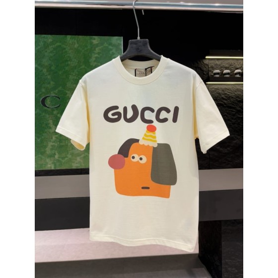 Gucci Early Spring Collection High-Weight Short-Sleeve